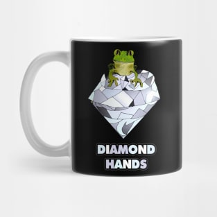 Diamond Hands Frog Mug